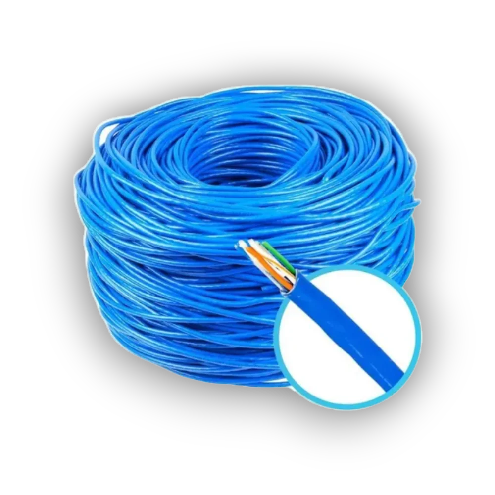 Imagem 4 de 5 do produto Cabo Rede Lan Cat 6 100% (metro) Cobre A