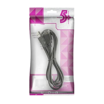 Cabo Extensor 5+ USB A Macho X A Femea 2.0, 1.80Mts