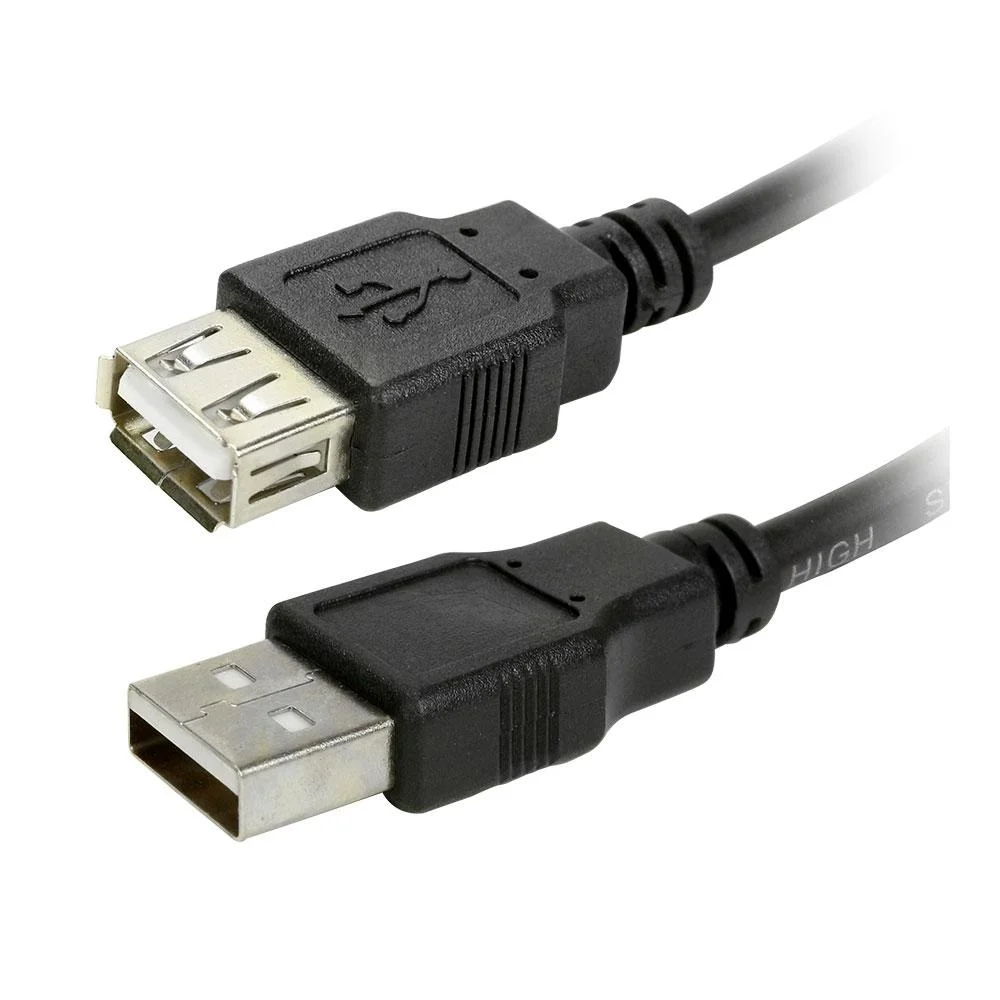 Imagem 2 de 2 do produto Cabo Extensor 5+ USB A Macho X A Femea 2.0, 1.80Mts