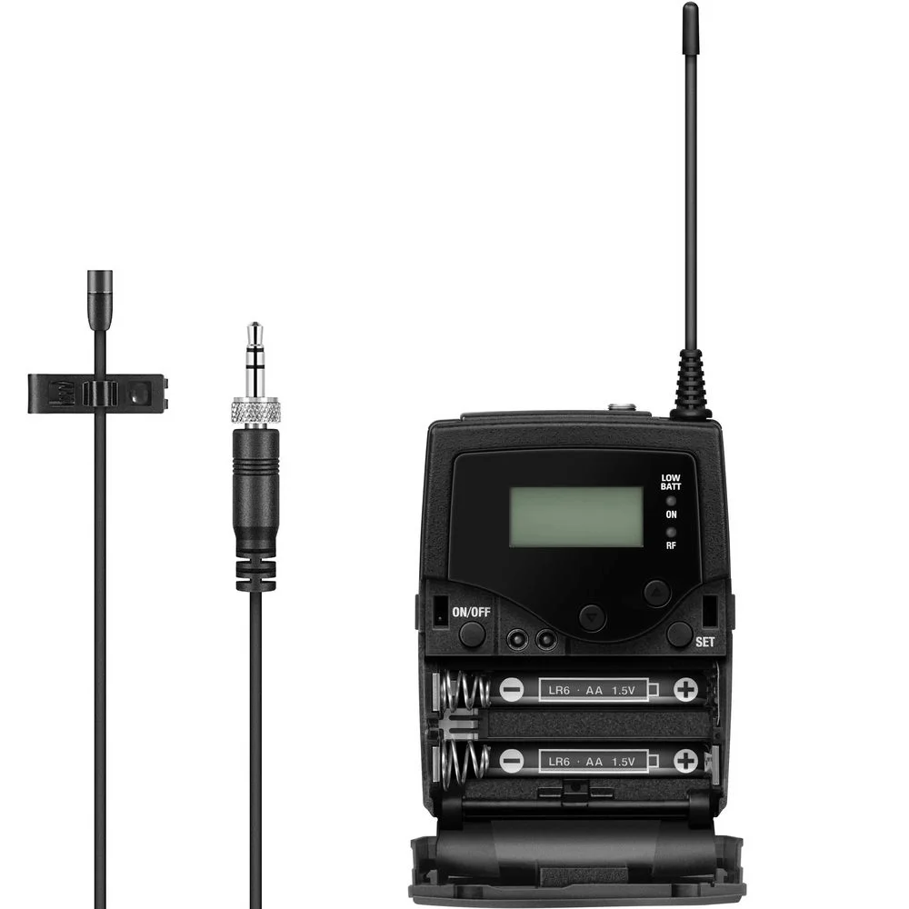 Imagem 2 de 5 do produto Sistema Microfone Lapela Mke 2 Sennheiser Ew 512p G4-gw, Wireless Montagem Em Câmeras - GW 558-608mh