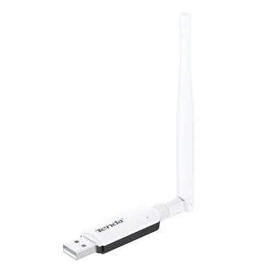 Adaptador Rede USB Wireless 300Mbps Tenda U1 Antena Externa