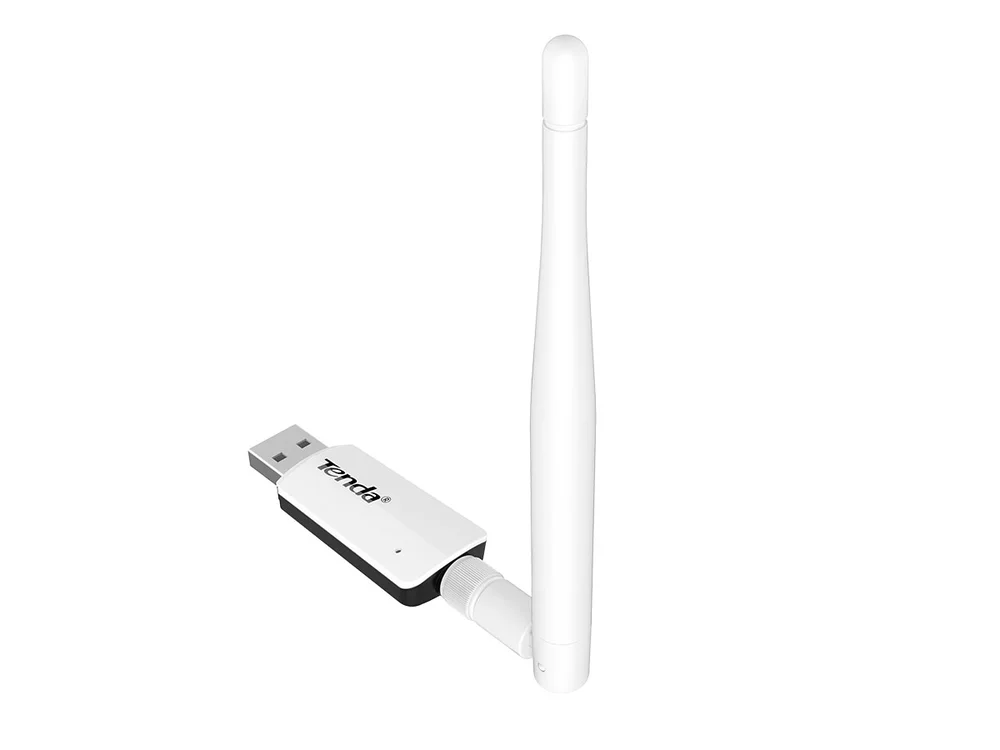 Adaptador Rede USB Wireless 300Mbps Tenda U1 Antena Externa