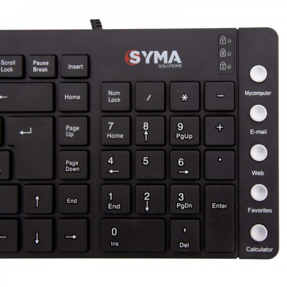 Imagem 3 de 5 do produto Teclado K-MEX,  com Teclado numérico, Teclas de atalho