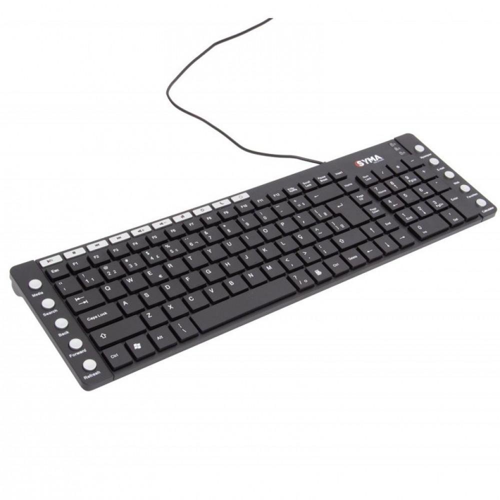 Imagem 5 de 5 do produto Teclado K-MEX,  com Teclado numérico, Teclas de atalho