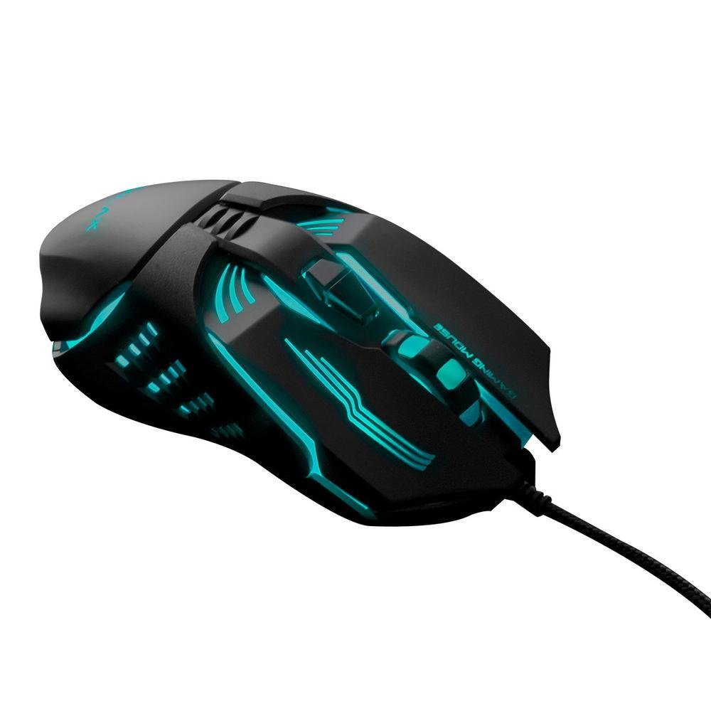 Imagem 4 de 5 do produto Mouse Gamer Galax Slider-02, 3200 Dpi, 7 Modos De Luzes, 6 Botões - Mgs02s1a6rg2b0