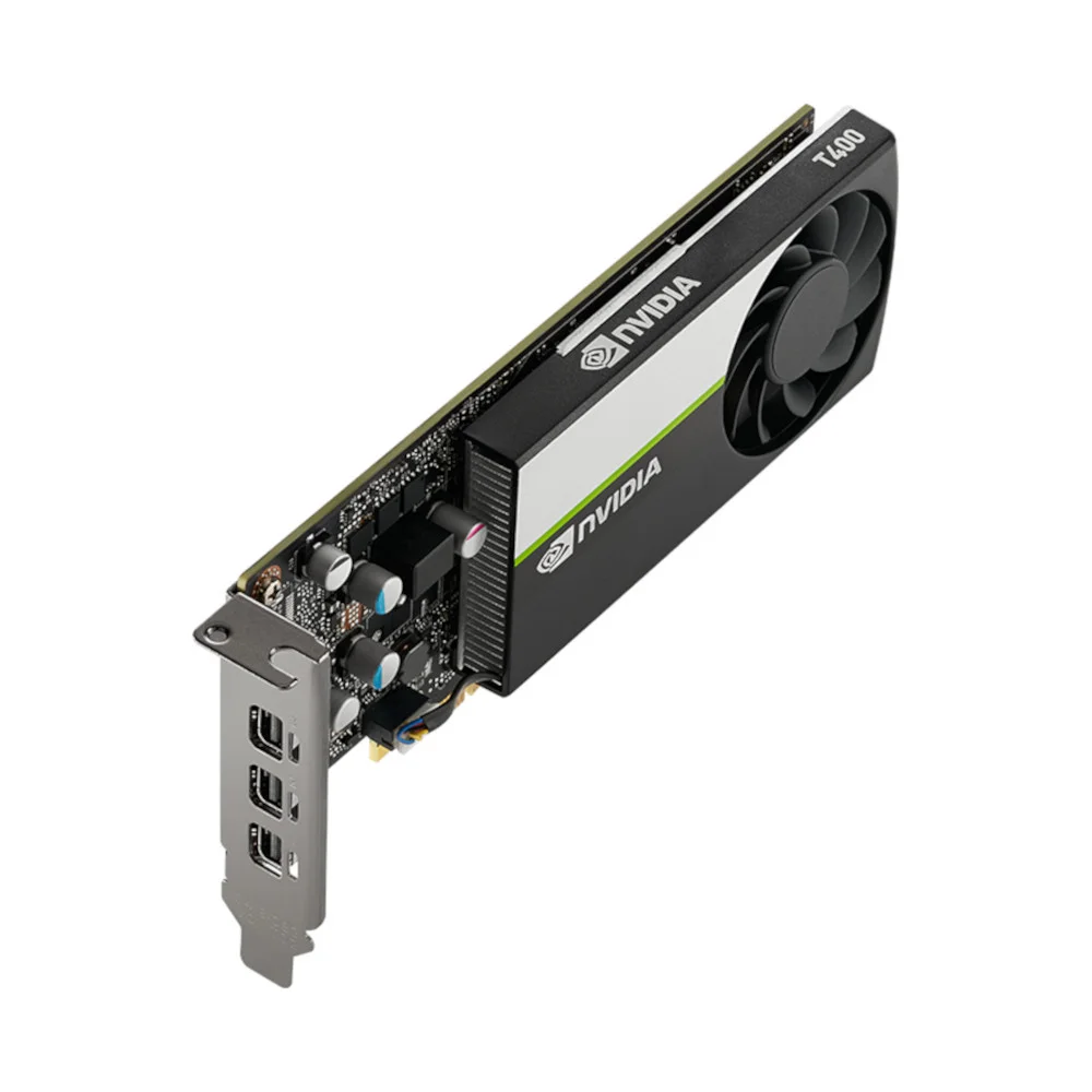 Placa de Vídeo PNY NVIDIA GeForce Quadro T400, 2GB GDDR6, 64 Bits - VCNT400-PB Placa de Vídeo PNY NVIDIA GeForce Quadro T400, 2GB GDDR6, 64 Bits - VCNT400-PB