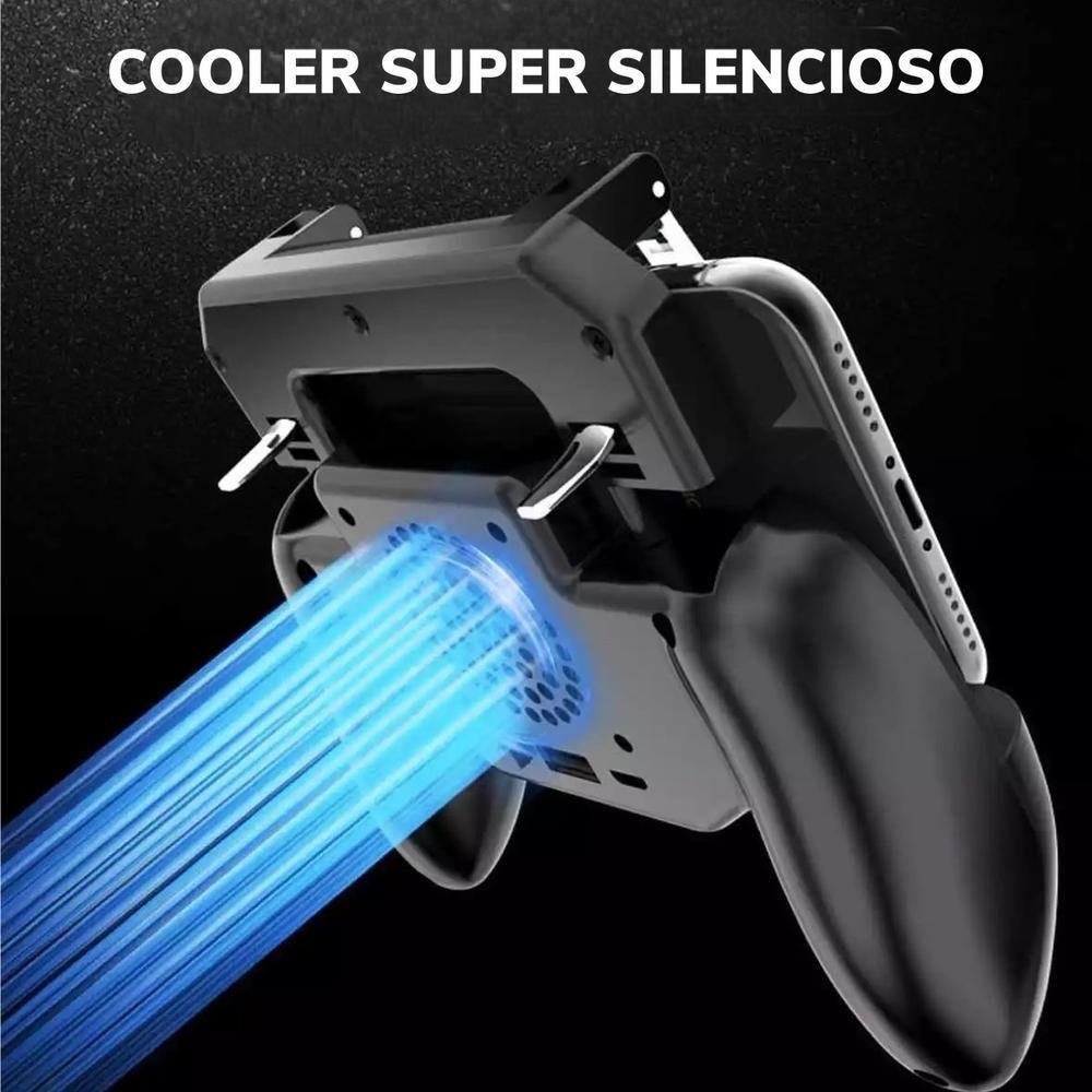 Joystick Knup Gamepad, Para Smartphone, Com Cooler, Pubg - KP-9015