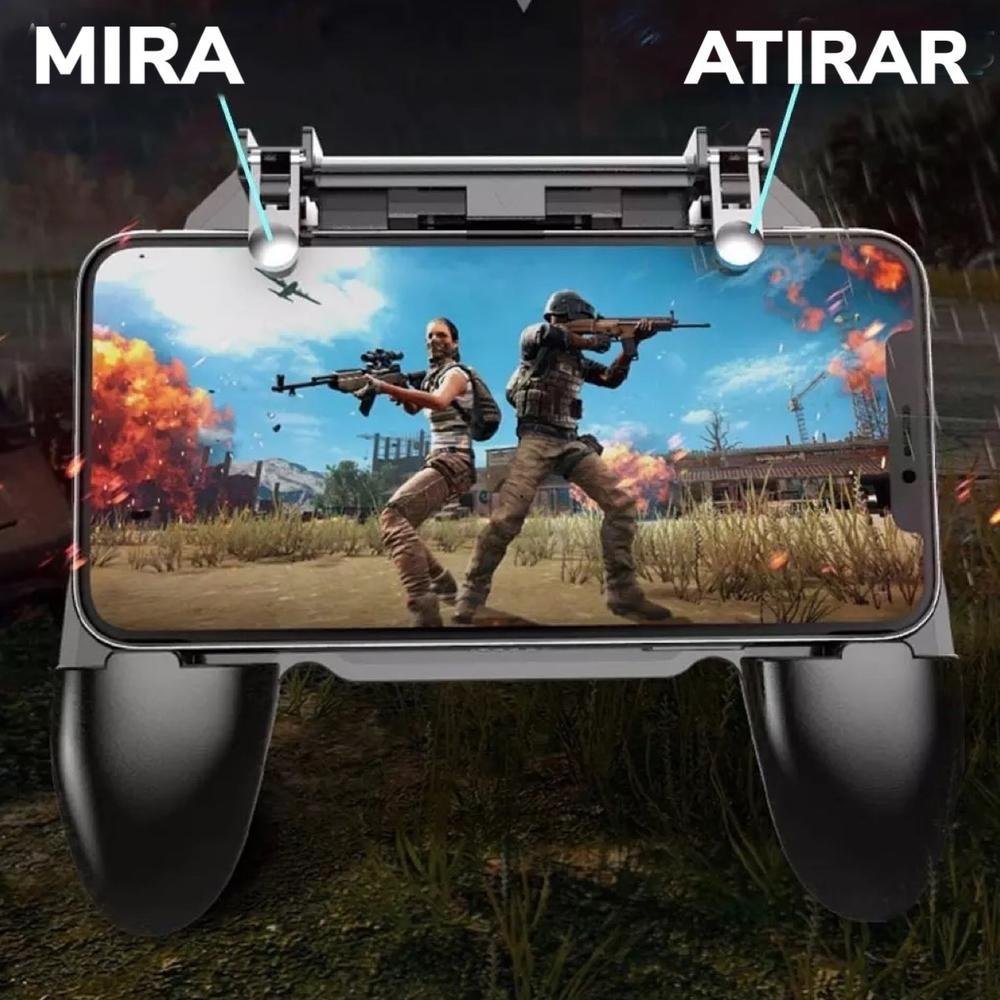 Joystick Knup Gamepad, Para Smartphone, Com Cooler, Pubg - KP-9015