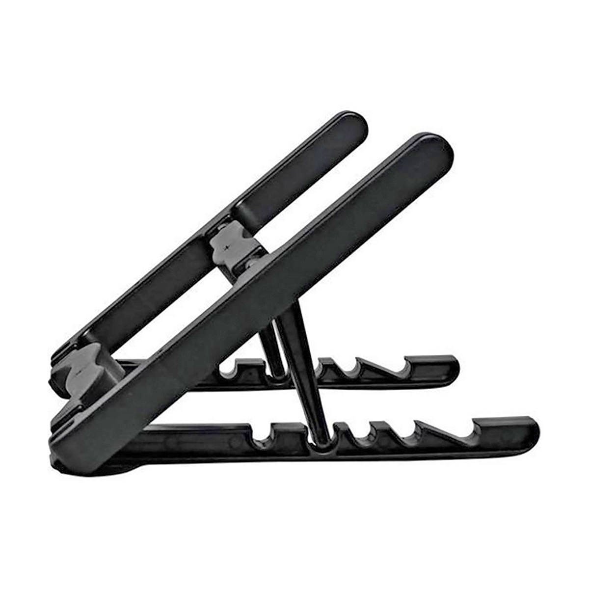 Suporte Para Notebook Masticmol St35, 4 Níveis De Inclinação, Até 45 Graus, Preto - Resistente E Leve