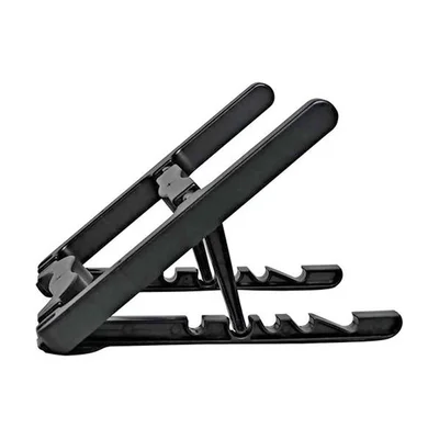 Suporte Para Notebook Masticmol St35, 4 Níveis De Inclinação, Até 45 Graus, Preto - Resistente E Leve