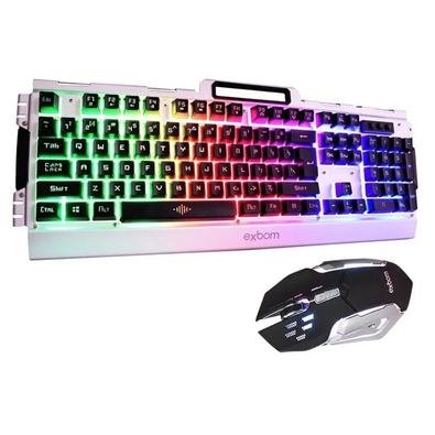 Teclado com luz jogo