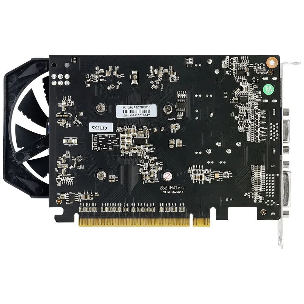 Placa De Vídeo Pcyes GTX 750 Ti NVIDIA GeForce, GDDR5 2GB, 128bits, Dual Fan - Pj750tir5df 3568 Placa De Vídeo Pcyes GTX 750 Ti NVIDIA GeForce, GDDR5 2GB, 128bits, Dual Fan - Pj750tir5df 3568