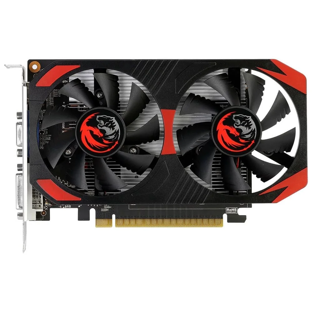 Placa De Vídeo Pcyes GTX 750 Ti NVIDIA GeForce, GDDR5 2GB, 128bits, Dual Fan - Pj750tir5df 3568 Placa De Vídeo Pcyes GTX 750 Ti NVIDIA GeForce, GDDR5 2GB, 128bits, Dual Fan - Pj750tir5df 3568