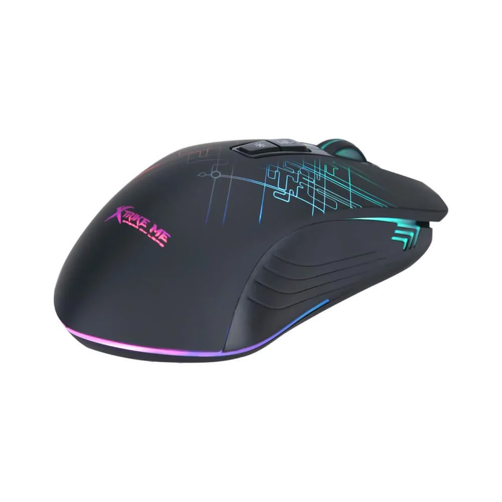 Imagem 2 de 5 do produto Mouse Gamer Xtrike-me Gm-510, Rgb, 7 Botões 6400 Dpi, Black