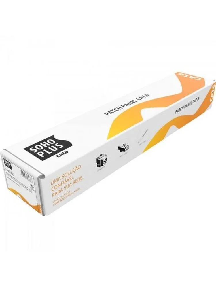 Imagem 2 de 4 do produto Patch Panel Sohoplus Cat6 T568a/b, 24p