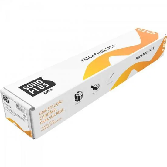 Imagem 3 de 4 do produto Patch Panel Sohoplus Cat6 T568a/b, 24p