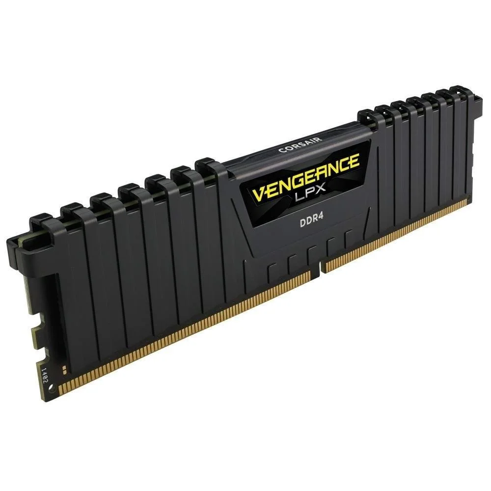 Memória Corsair Vengeance LPX Black, 8GB, 2400MHz, DDR4, CL16 - CMK8GX4M1A2400C16
