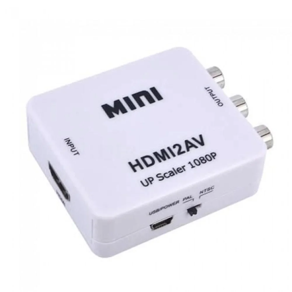 Imagem 2 de 3 do produto Mini Adaptador Conversor De Hdmi P/ Video Composto - Hdmi2av