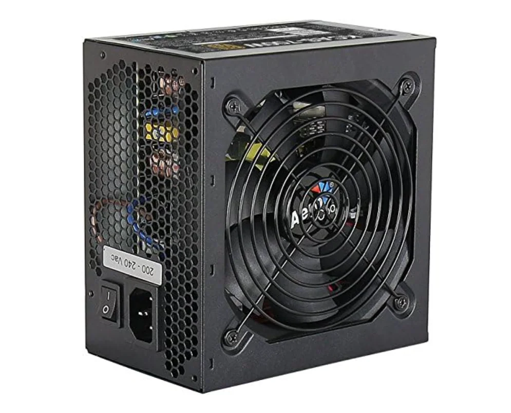 Imagem 5 de 5 do produto Fonte Gamer Aerocool ATX KCAS, 700W, Sem Cabo, Preto - EN53381