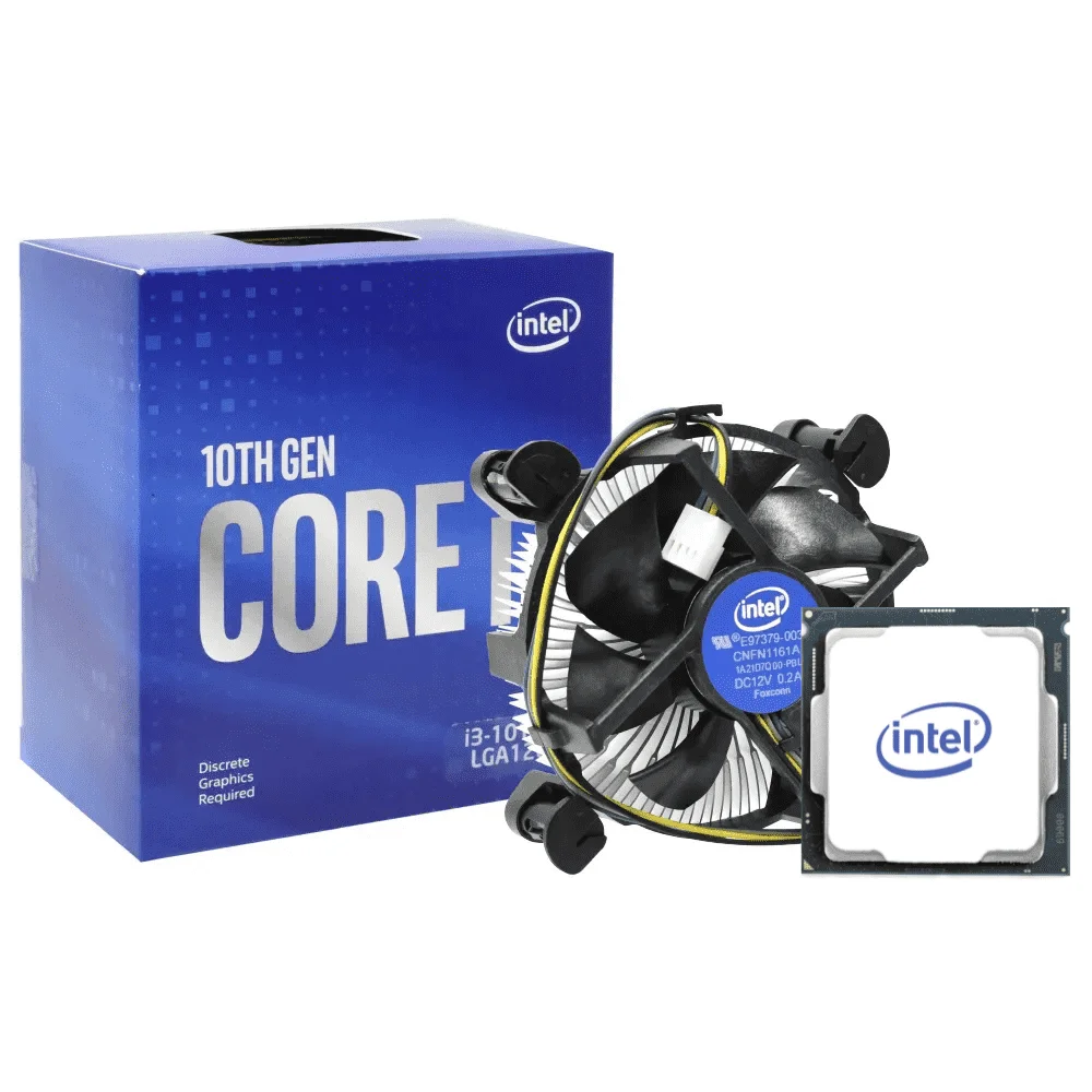 【動作品摘出】CPU Intel Core i3 10100 Processador Intel Core I310100 Comet Lake 360