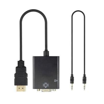 Cabo Conversor Hdmi A P/ Vga Femea C/ Audio Cc-hva100