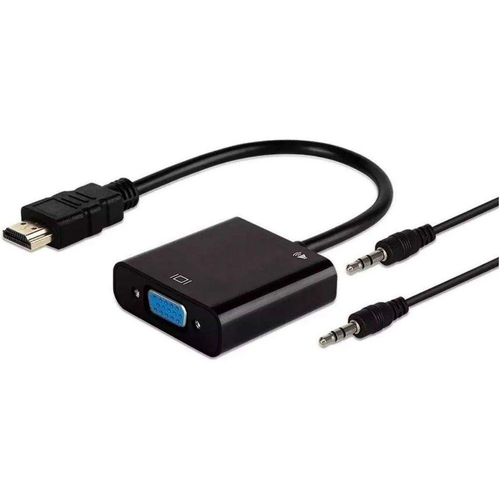 Conversor De HDMI Para VGA Lelong Conversor De HDMI Para VGA Lelong