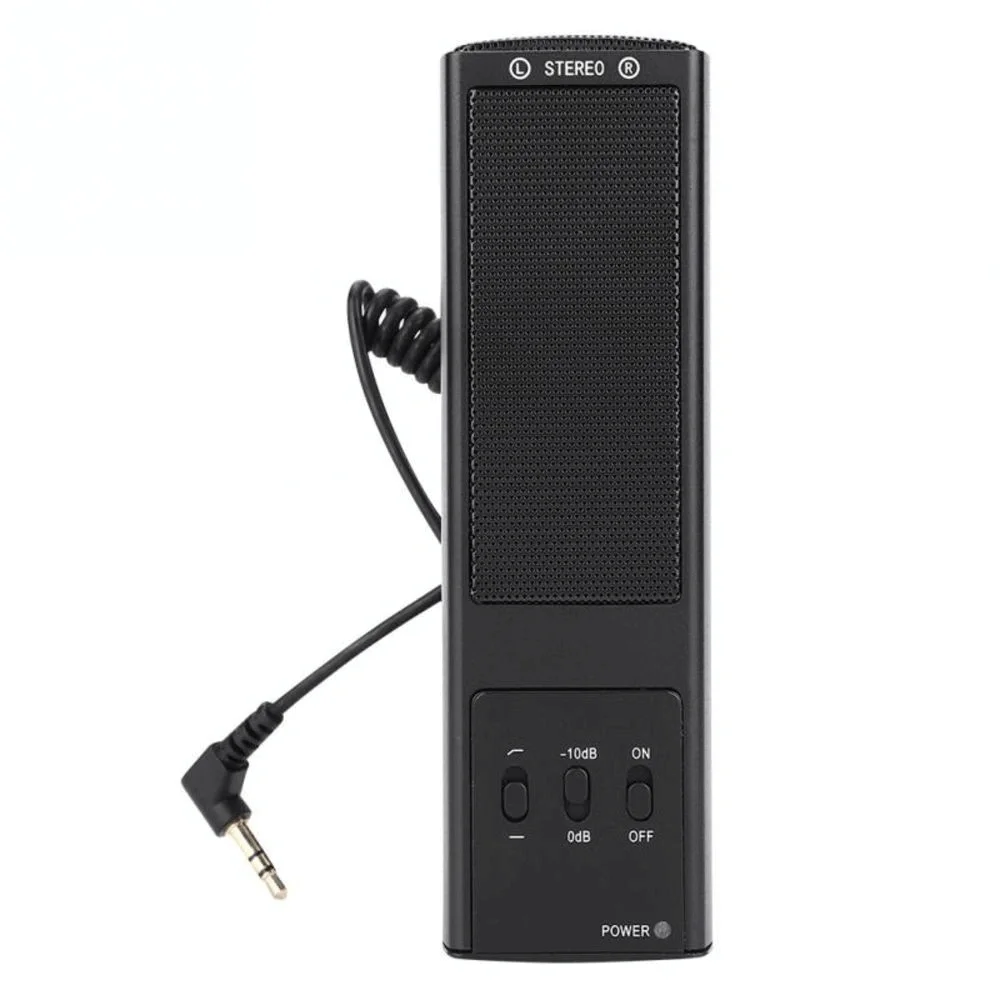 Imagem 4 de 5 do produto Microfone Shotgun Xy Estéreo Mamen Mic-02 Para Câmeras E Filmadoras