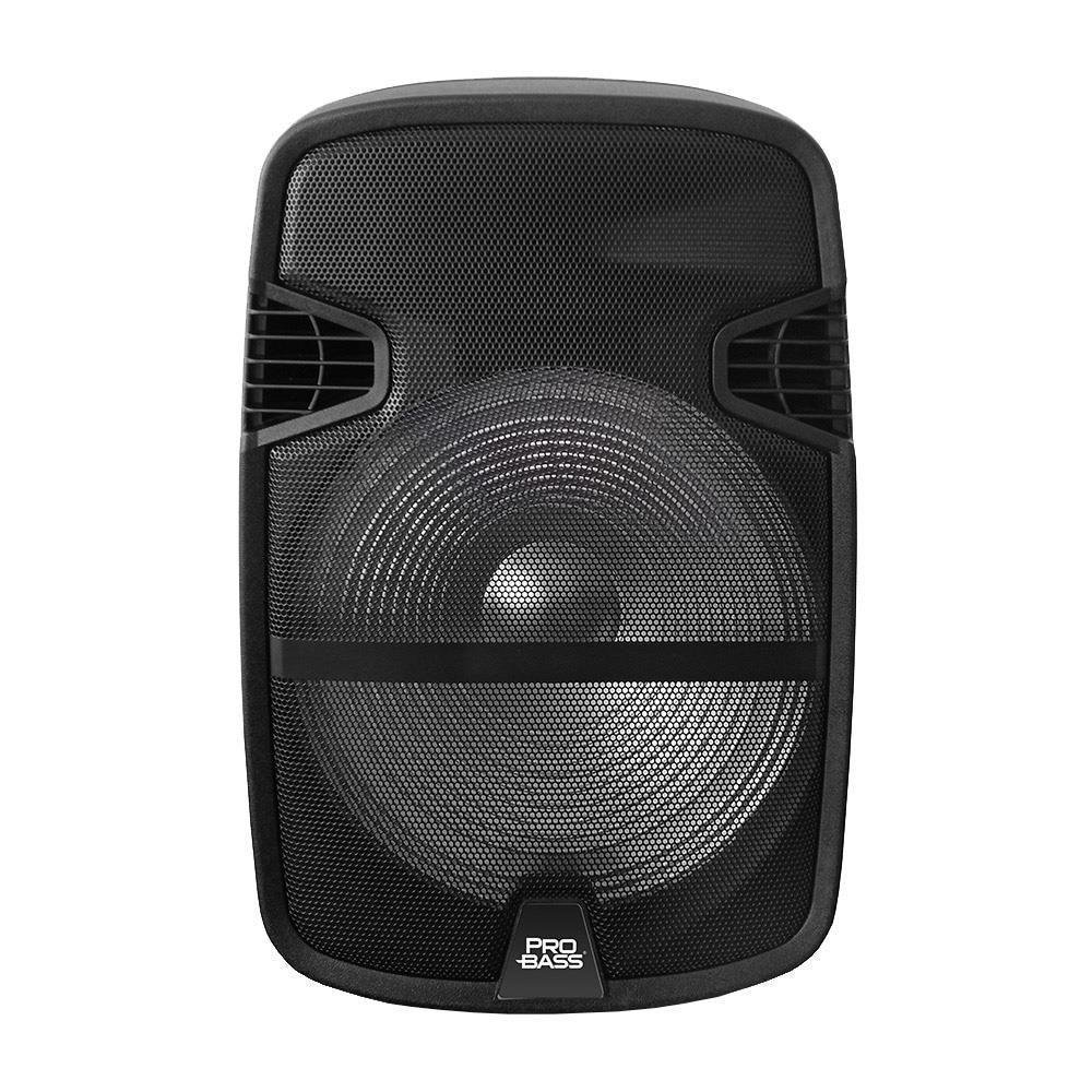 Caixa Amplificadora Novik Pro Bass Street 12, 400w Rms, Bluetooth, Mp3