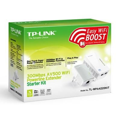 Extensor De Alcance Powerline Wireless 300Mbps