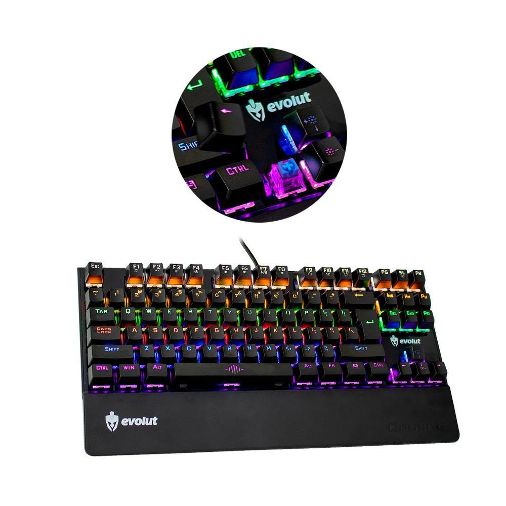 Kit Gamer Mousepad Teclado Mecanico Mouse Gamer Com Led Rgb Kit Gamer Mousepad Teclado Mecanico Mouse Gamer Com Led Rgb
