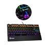 Kit Gamer Mousepad Teclado Mecanico Mouse Gamer Com Led Rgb