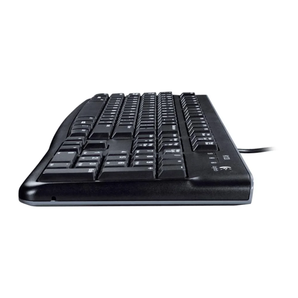 Imagem 5 de 5 do produto Teclado E Mouse Logitech MK120, Resistente À Água, 1000DPI, Preto, ABNT2 - 920-004429