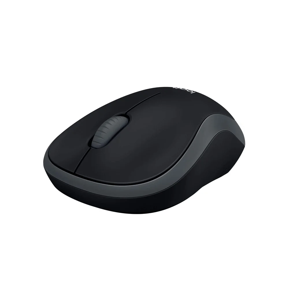Imagem 5 de 5 do produto Mouse Sem Fio Logitech M185, USB, 3 Botões, Cinza E Preto - 910-002225