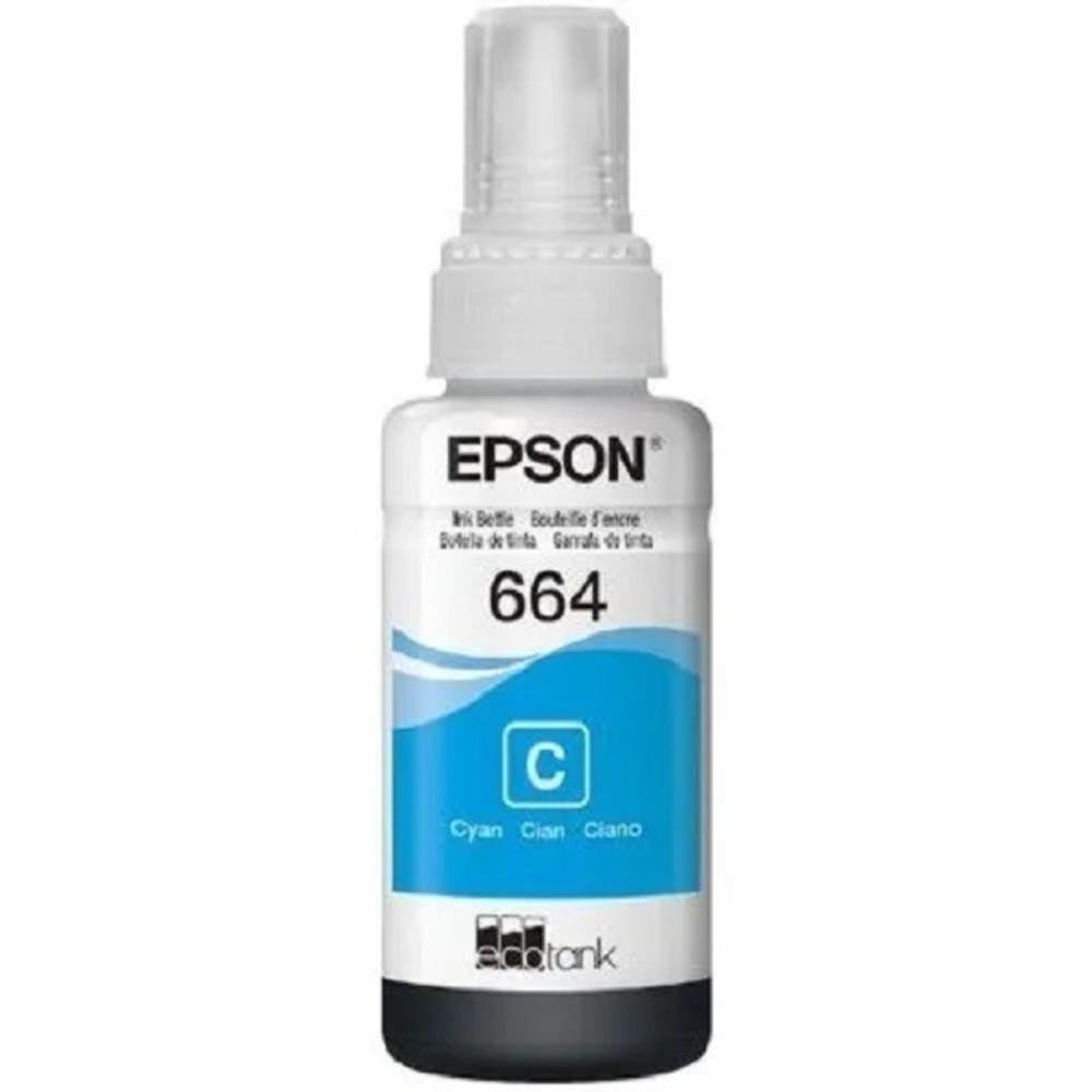 Refil tinta , EPSON (664) Ciano - Original