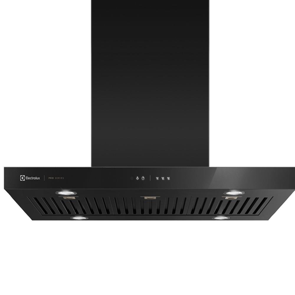 Coifa De Ilha Electrolux Pro Series 90 Cm Com Painel Eletrônico, Preta ...
