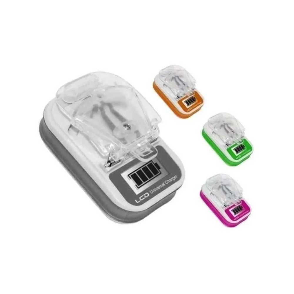 Imagem 5 de 5 do produto Carregador Bateria Lítio Univ Inova Lcd Carga Celular Car-z7003
