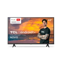 Tv Tcl 4,3 Polegadas Smart Smart TV TCL 43 LED 4K UHD 43P615 KaBuM