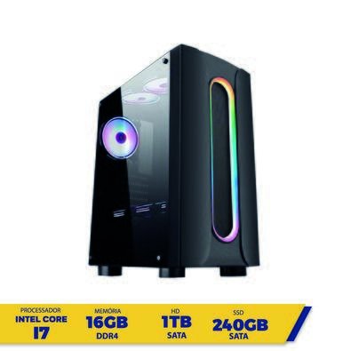 Pc Gamer Completo Intel I7 4 8Gb Gtx 1050Ti 4Gb Ssd 240Gb - Fácil  Computadores - Computador Gamer - Magazine Luiza