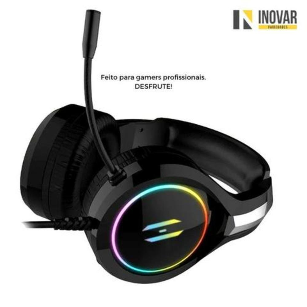 Imagem 5 de 5 do produto Headset Gamer 7.1 Led Lehmox - Gt-f3