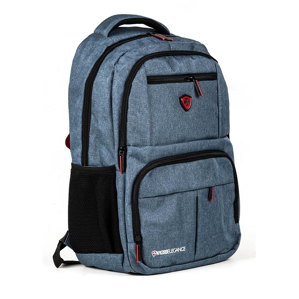 Mochila Para Notebook Kross Corporate 15.6 Com Saida Usb Azul - Ke-bph40bl