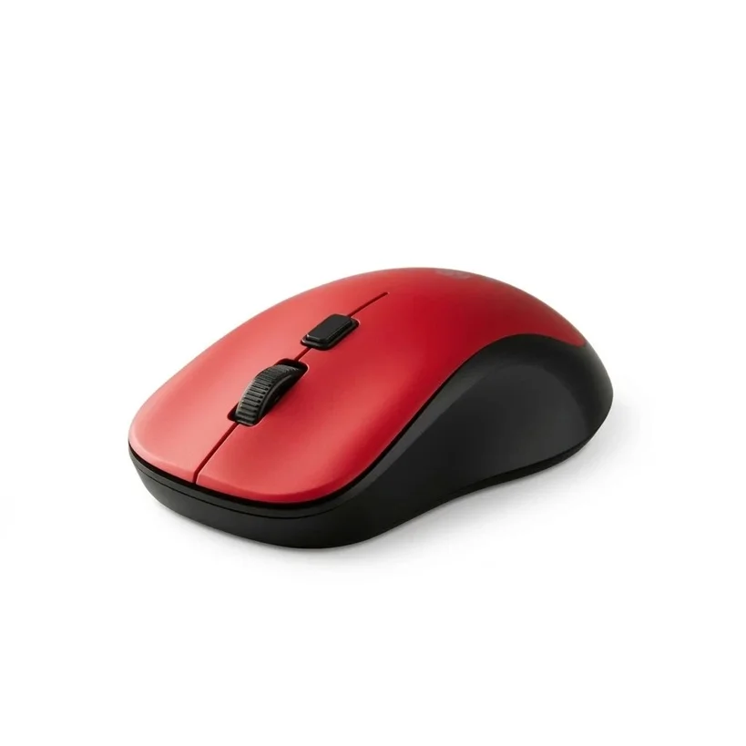 Imagem 3 de 5 do produto Mouse Sem Fio Kross USB, 1.600 DPI, Vermelho - Ke-m218