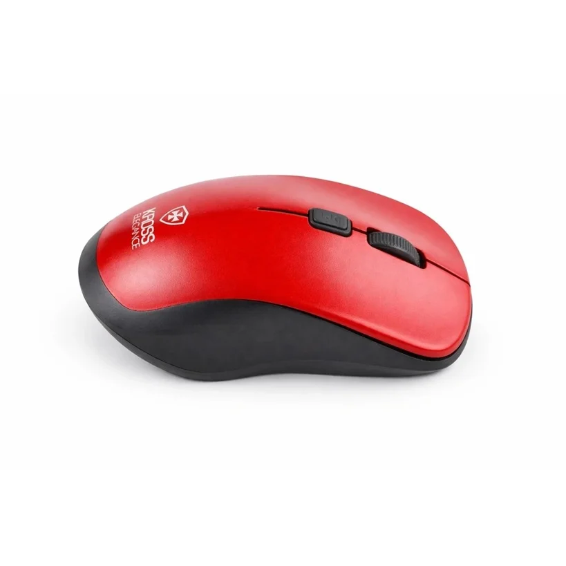 Imagem 5 de 5 do produto Mouse Sem Fio Kross USB, 1.600 DPI, Vermelho - Ke-m218