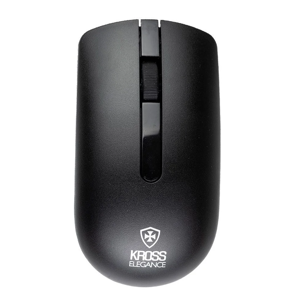 Imagem 5 de 5 do produto Mouse Sem Fio Kross Recarregável, USB, 1.600 Dpi, Preto - Ke-m305