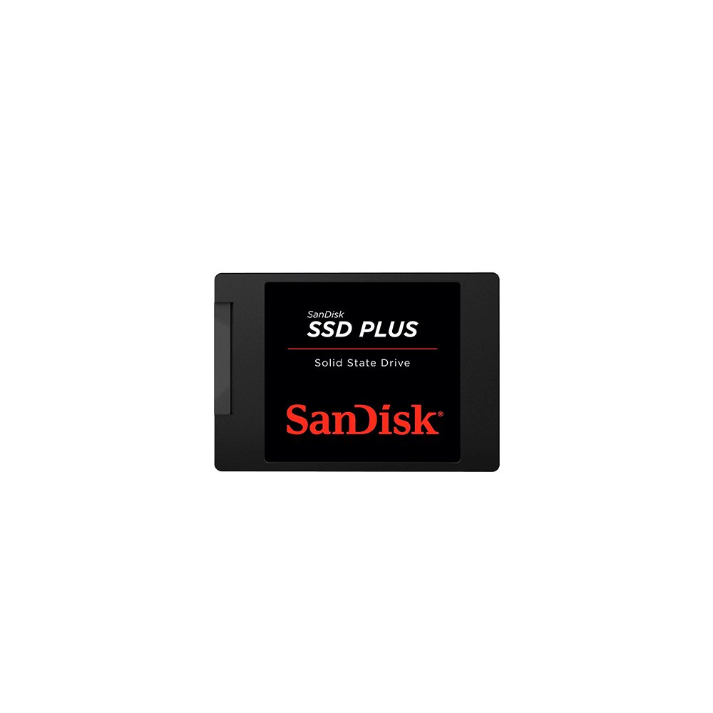 SSD Sandisk Plus, 480GB, SATA, Leitura 535MB, Gravação 445MB