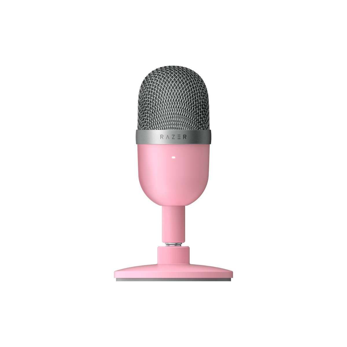 Microfone Razer Seiren Podcast, Condensador, Streaming, USB, Mini, Rosa