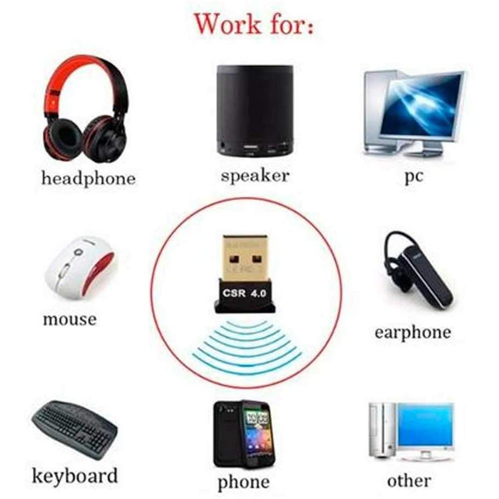 Imagem 3 de 3 do produto Adaptador USB Bluetooth LEX Csr 4.0