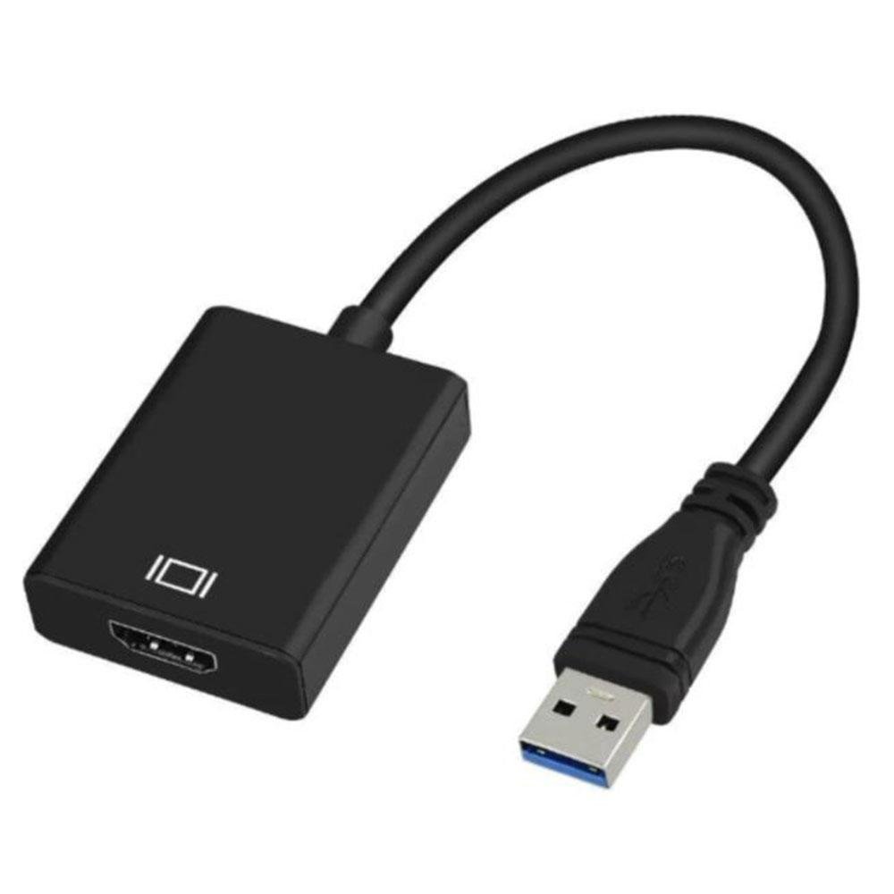 Imagem 3 de 5 do produto Cabo Adaptador Conversor USB Para HDMI, FY USB 3.0