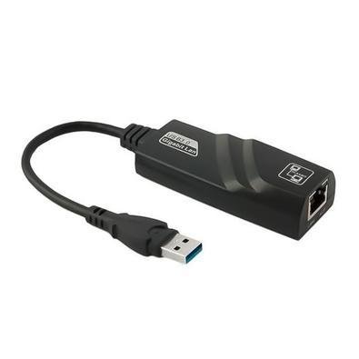 Adaptador De Rede USB 3.0 Para RJ45 LAN Ethernet Gigabit Placa De Rede Externa 10/100/1000Mbps, FY