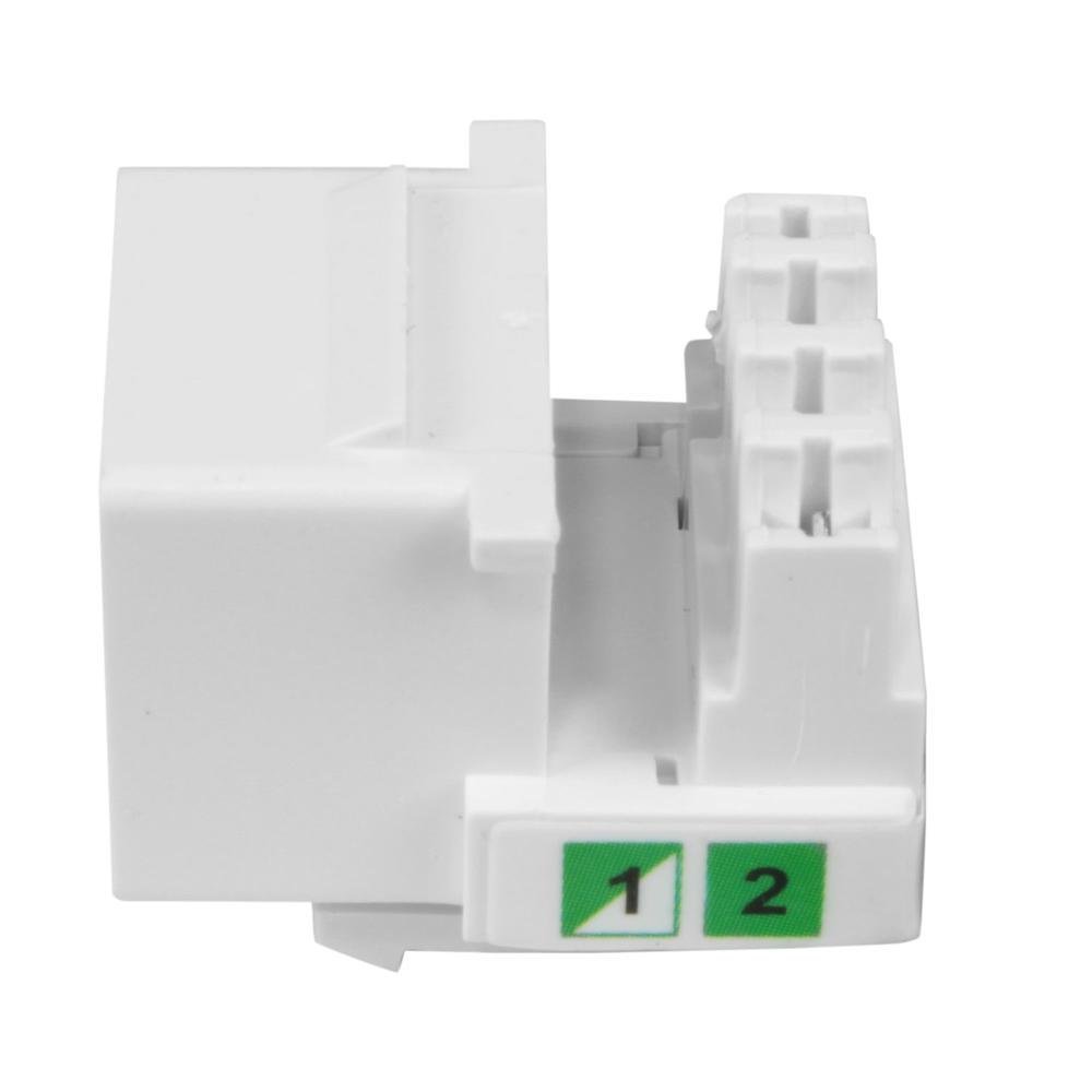 Imagem 2 de 5 do produto Conector Femêa Rj11 Tipo Idc - Branco