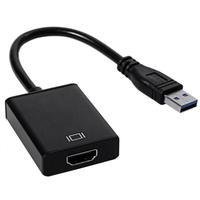 Cabo Conversor Usb para Hdmi - 3.0 Esta é a melhor solução para ligar o seu computador que não possui conexão Hdmi em uma Tv Lcd ou Led com conexão Hd